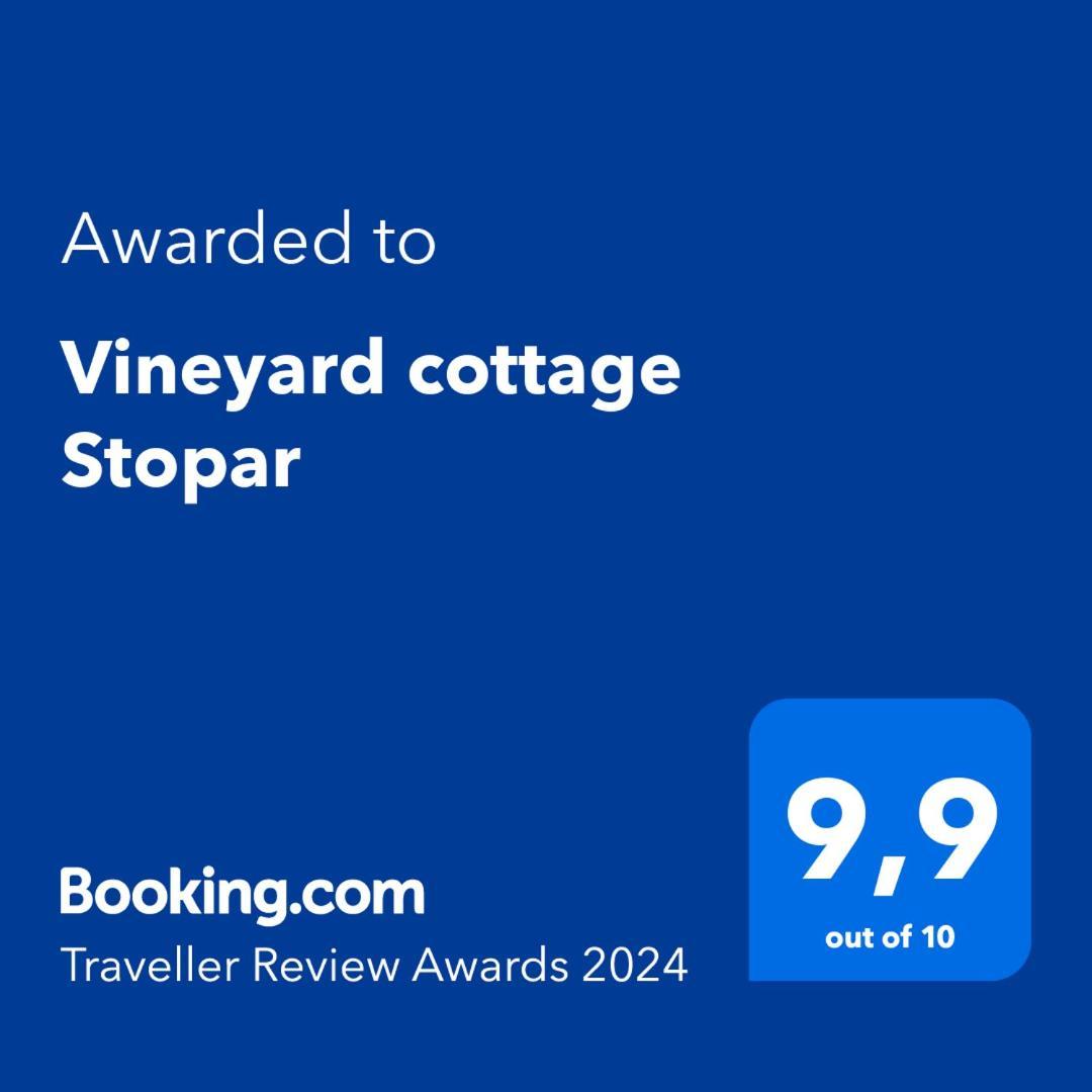 Vineyard Cottage Stopar Straza ภายนอก รูปภาพ